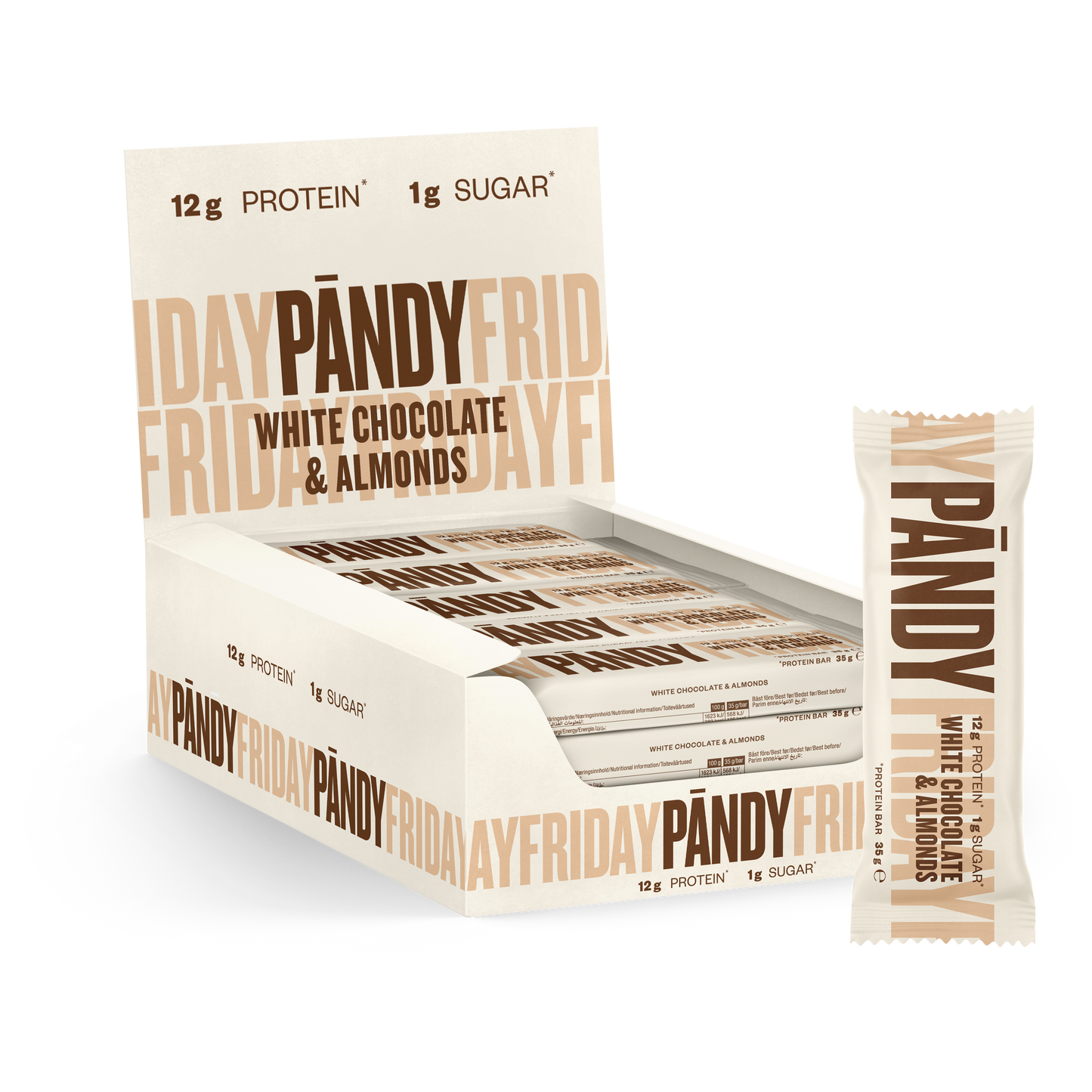 Protein Bar White Chocolate & Almonds Multipack