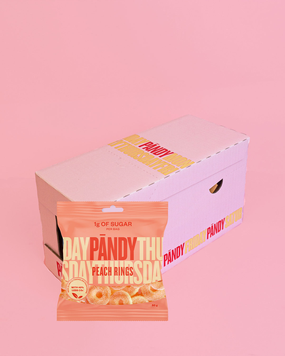 Candy Peach Rings Multipack